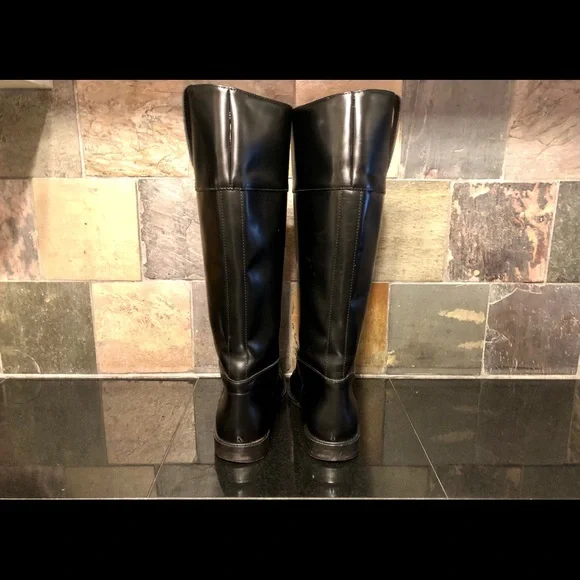 Michael Kors all leather riding boots - Picture 2 of 12